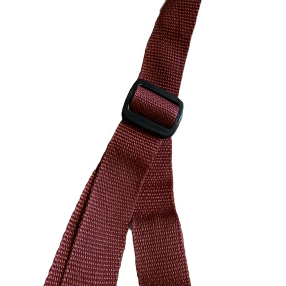 Vintage Round Striped Fleece Metal & Plastic Canteen, Long Strap, Retro Gear - Picture 5 of 10